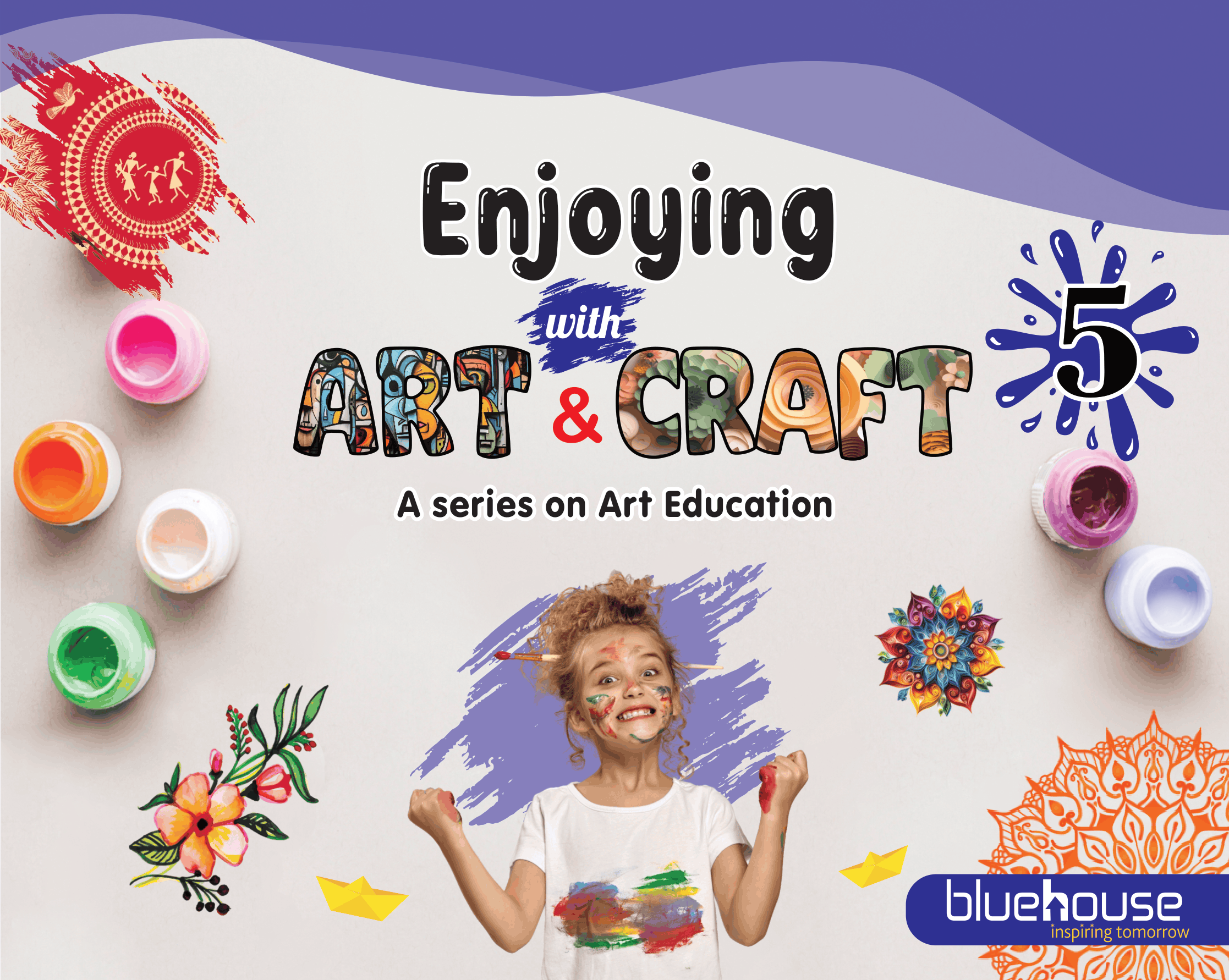 Enjoying with Art & Craft cover 5