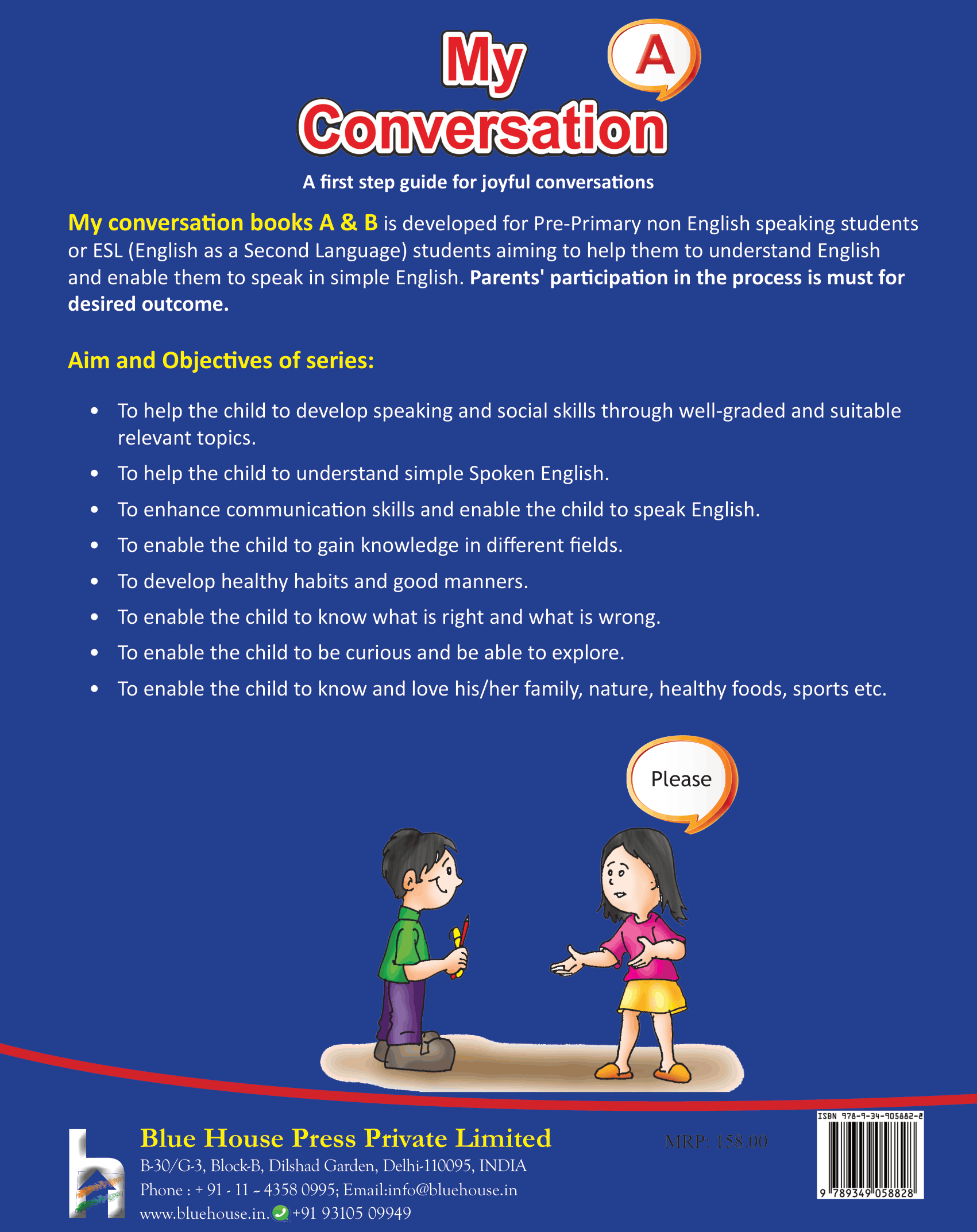 My Conversation Back Cover